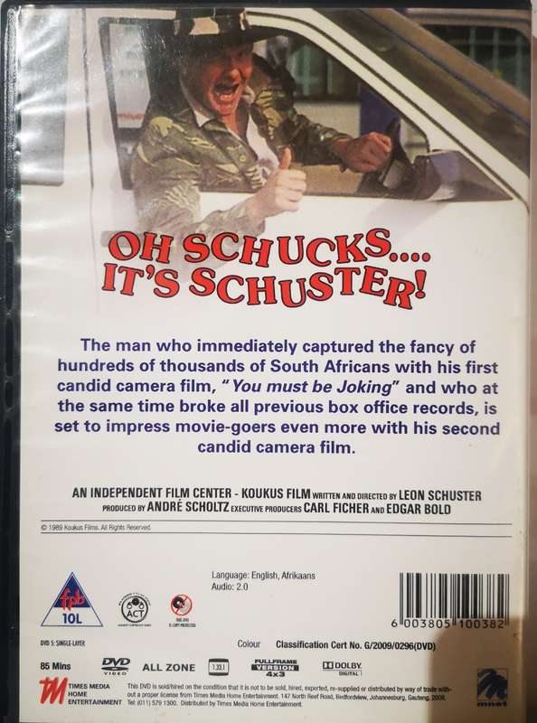 Leon Schuster - Oh Schucks It's Schuster! (DVD)