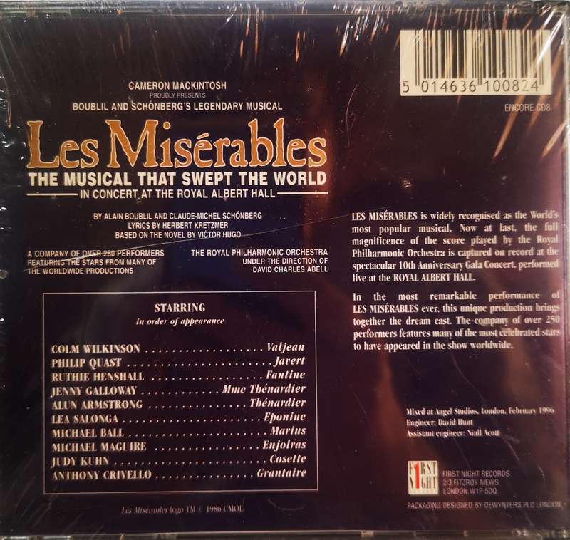 Les Misérables - In Concert At The Royal Albert Hall (2-CD) [New]