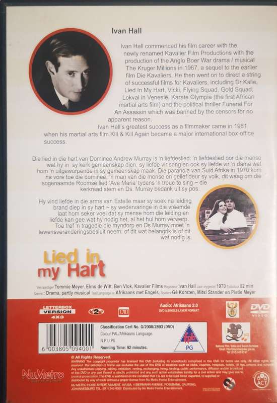 Lied in my Hart (DVD)