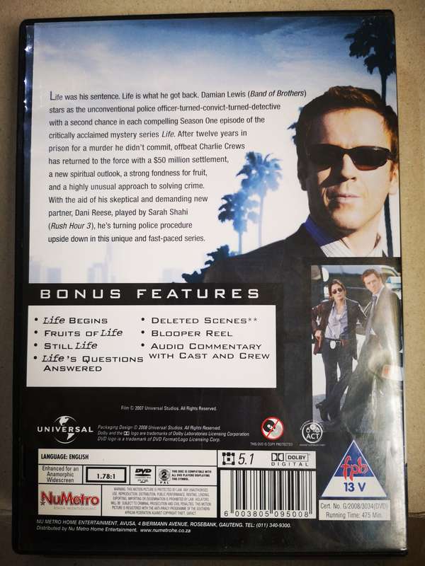 Life - Season 1 (3-DVD)