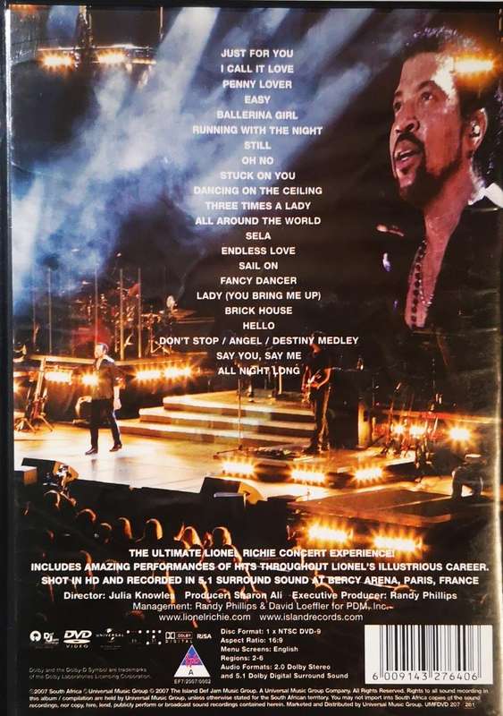 Lionel Richie - His Greatest Hits and More (DVD)