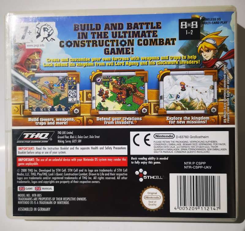 Lock's Quest (Nintendo DS)