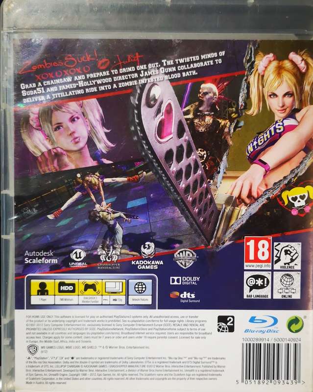 Lollipop Chainsaw (PS3)
