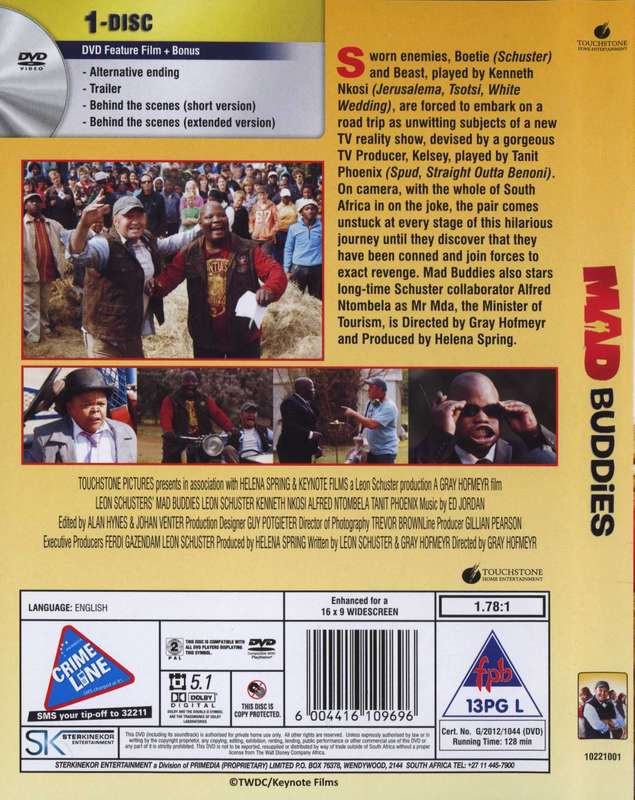 Leon Schuster - Mad Buddies (DVD)