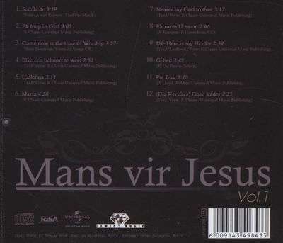 Mans Vir Jesus - Vol.1 (CD) [New]