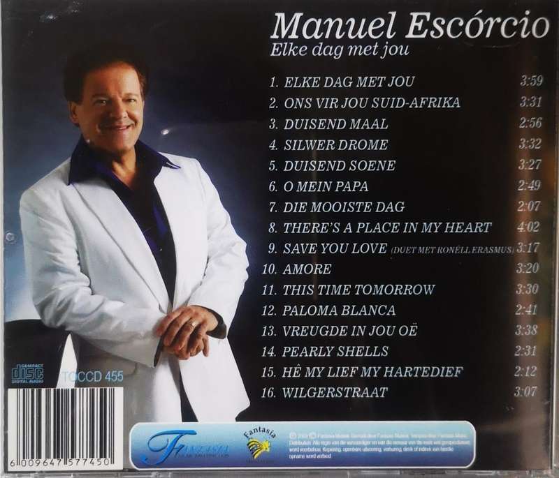 Manuel Escorcio - Elke dag met jou (CD)