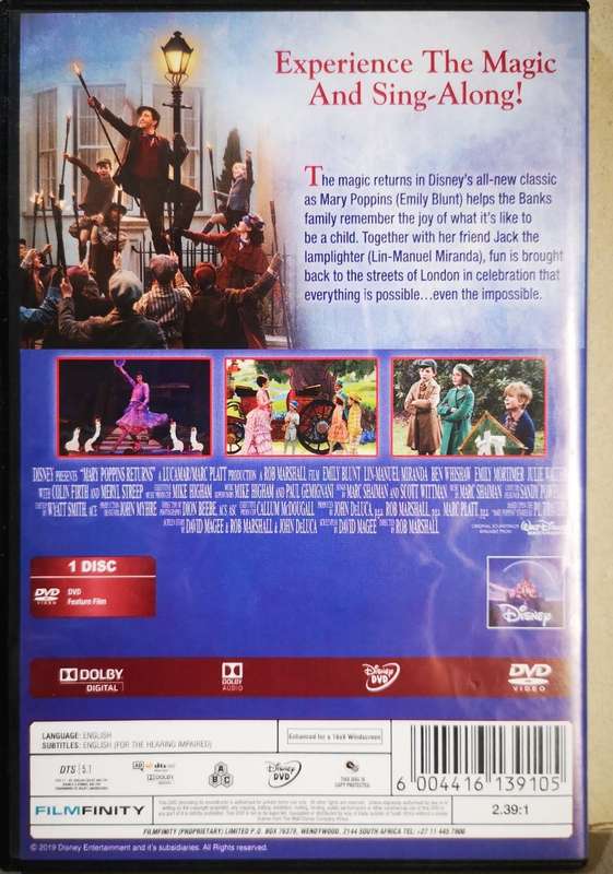 Mary Poppins Returns (DVD)