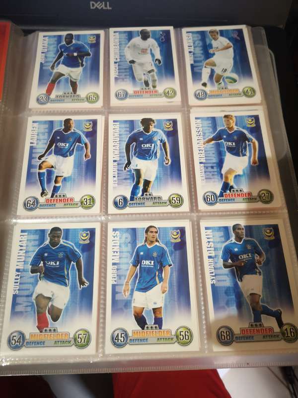 Match Attax Booklet/Album with Cards (216 Cards +)