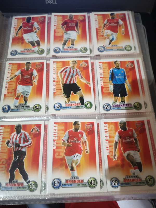 Match Attax Booklet/Album with Cards (216 Cards +)