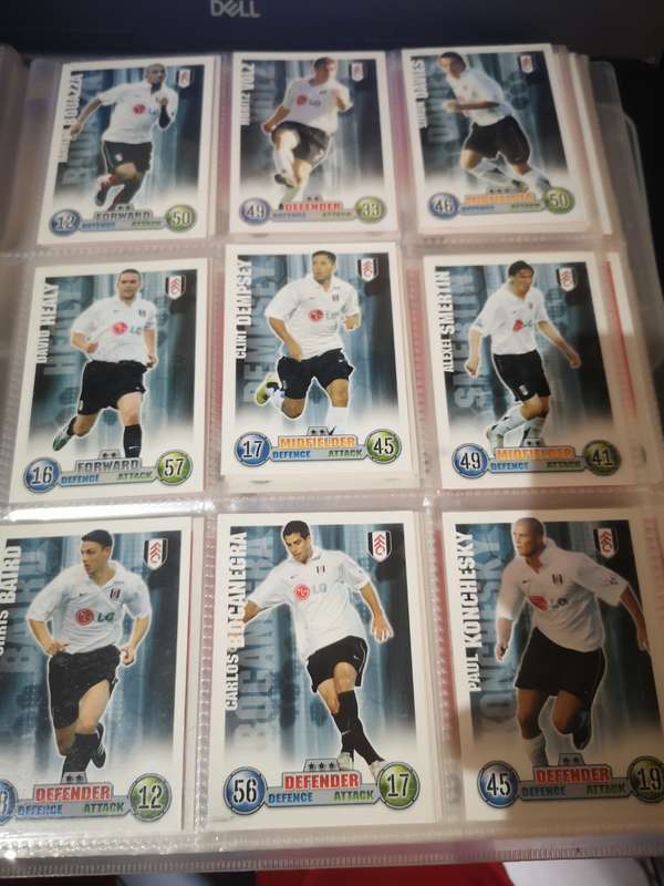 Match Attax Booklet/Album with Cards (216 Cards +)