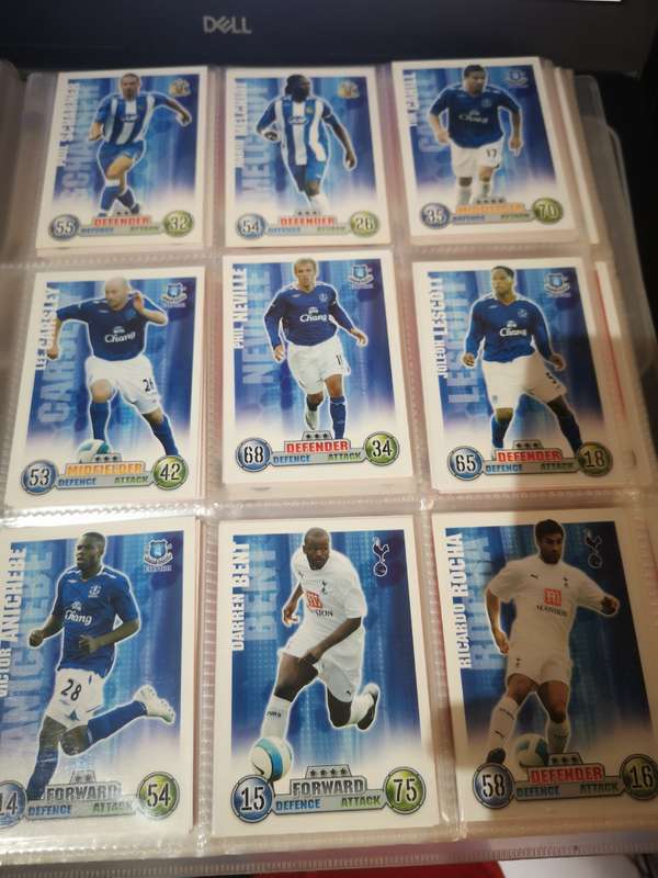 Match Attax Booklet/Album with Cards (216 Cards +)