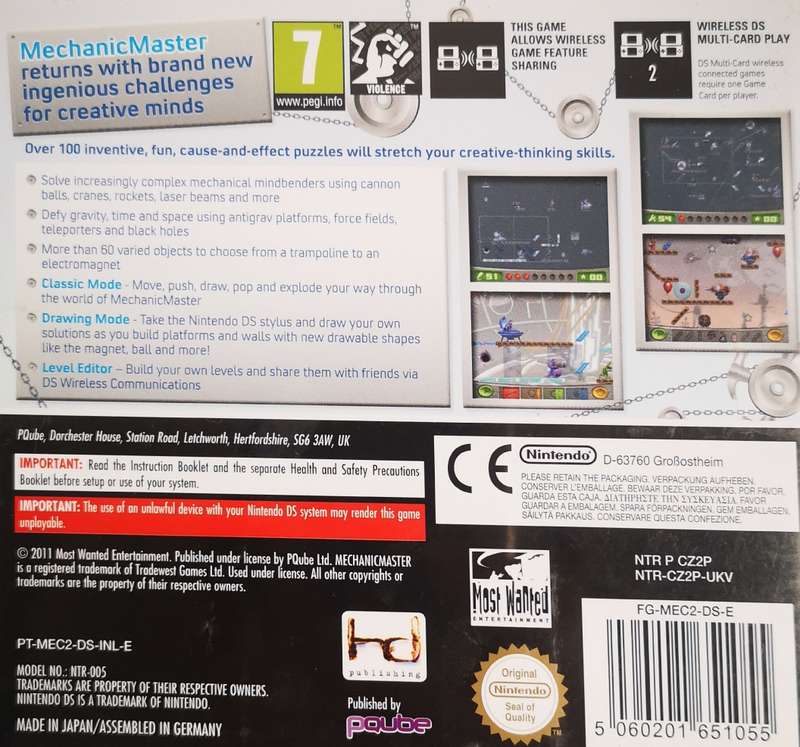 Mechanic Master 2 (Nintendo DS)