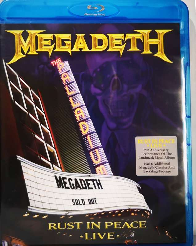 Megadeth - Rust In Peace Live (Blu-Ray)