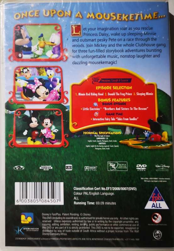 Mickey Mouse Clubhouse - Mickey's Storybook Surprises (DVD) [New]
