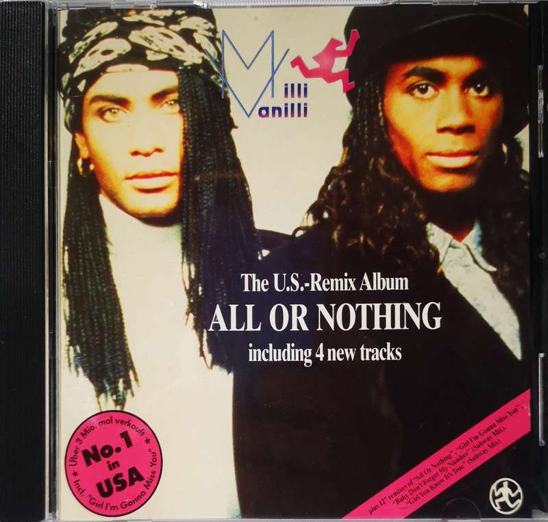 Milli Vanilli - All Or Nothing - The U.S. Remix Album (CD)