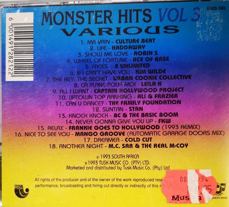 Monster Hits 3 (CD)