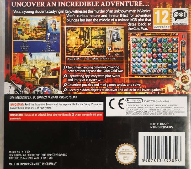 Murder in Venice (Nintendo DS)