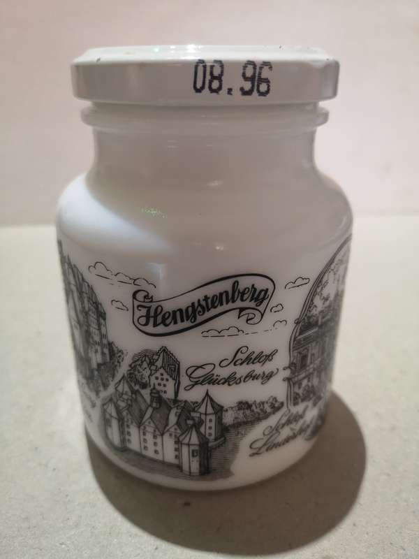 Hengstenberg Mustard Jar