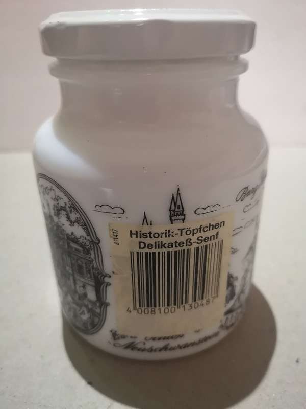 Hengstenberg Mustard Jar