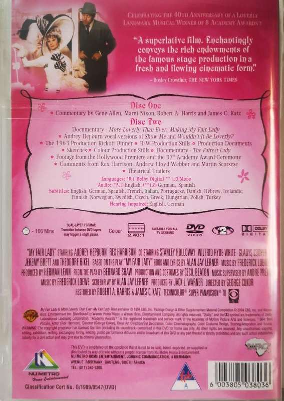 My Fair Lady - Special Edition (2-DVD)
