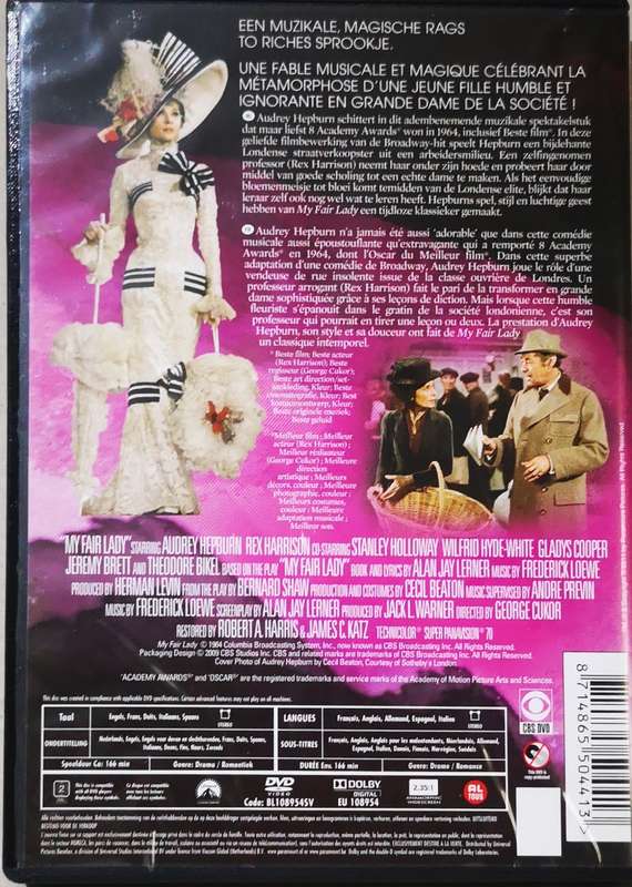 My Fair Lady (Audrey Hepburn & Rex Harrison) (DVD) [New]