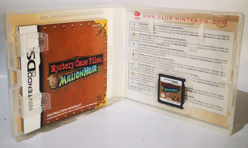Mystery Case Files - MillionHeir (Nintendo DS)