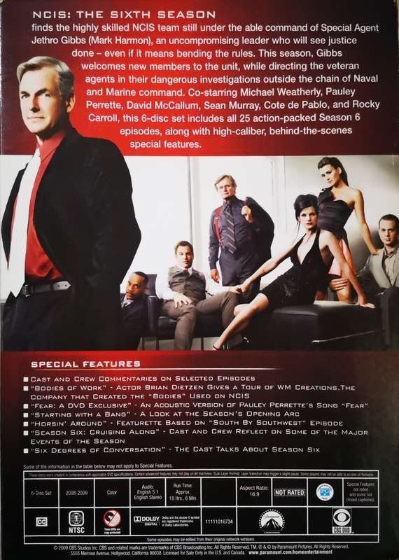NCIS - Season 6 (6-DVD) [Region 1]