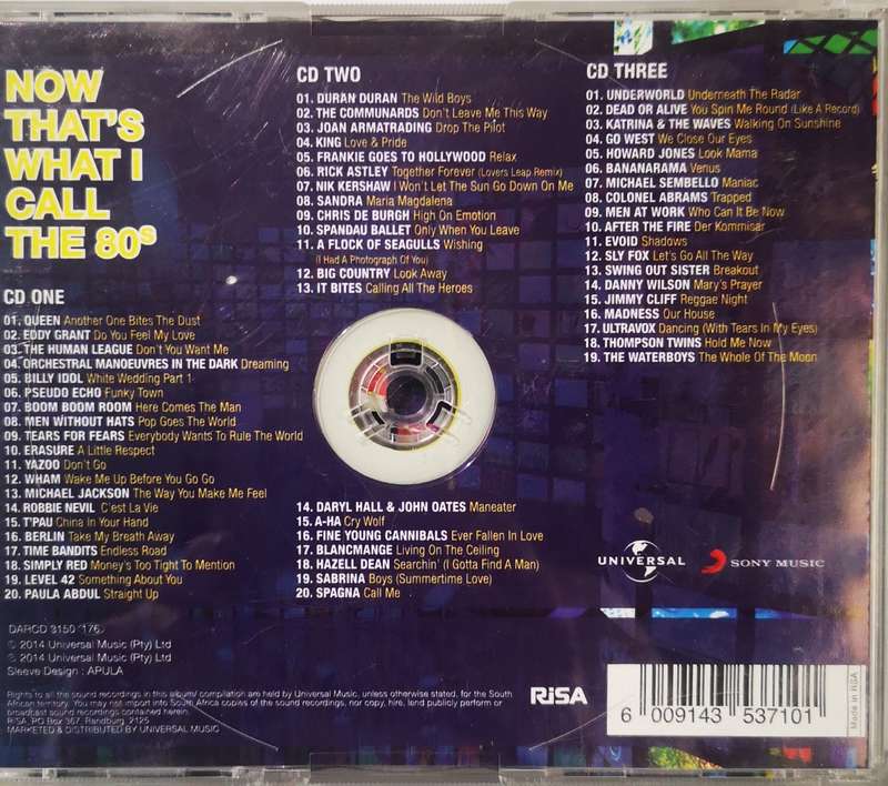 NOW That's What I Call the 80's (3-CD)