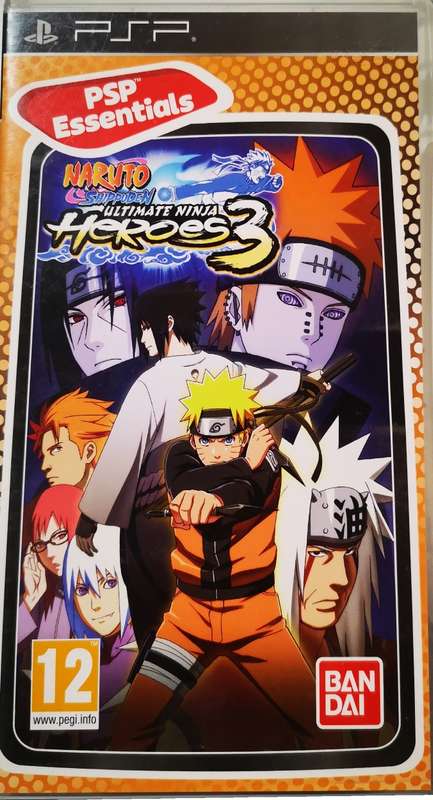 Naruto Shippuden - Ultimate Ninja Heroes 3 (PSP)