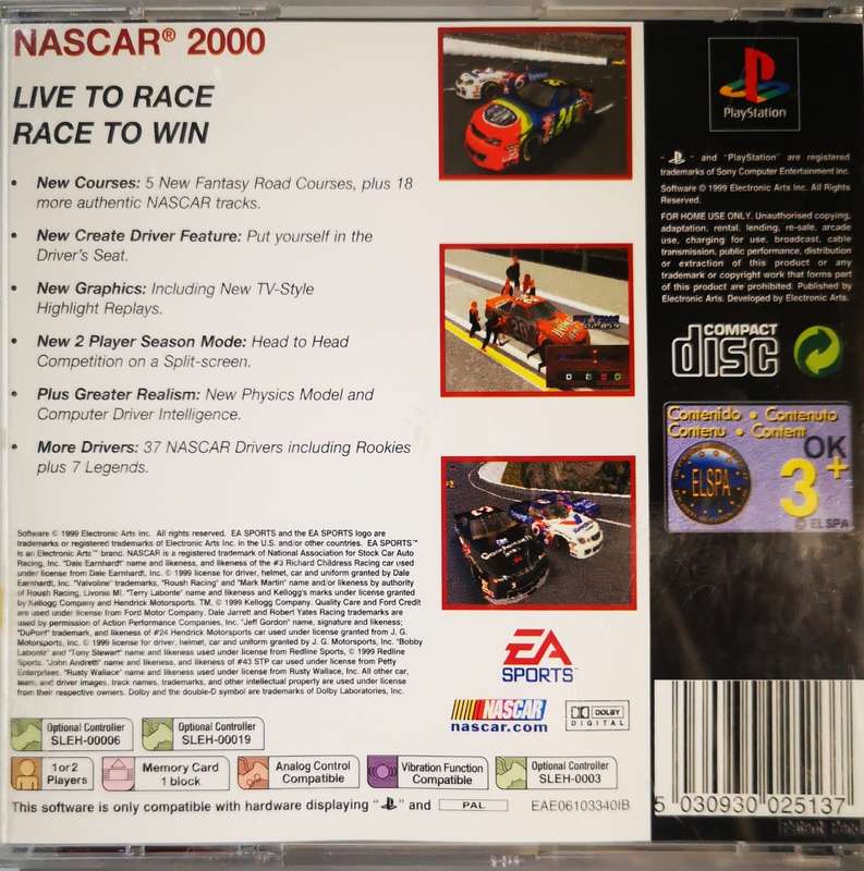 Nascar 2000 (PS1)
