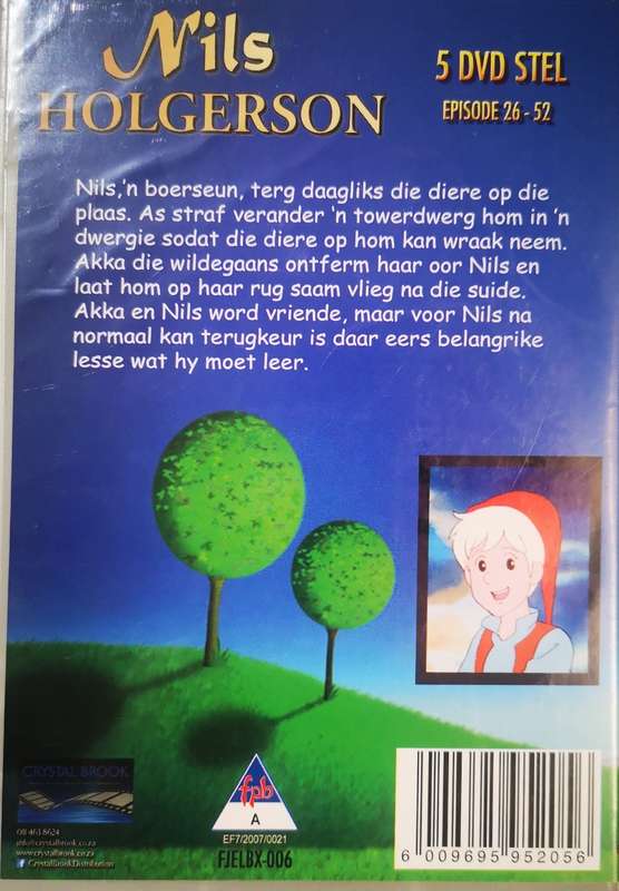 Nils Holgersson - Volledige Reeks 26-52 (5-DVD)