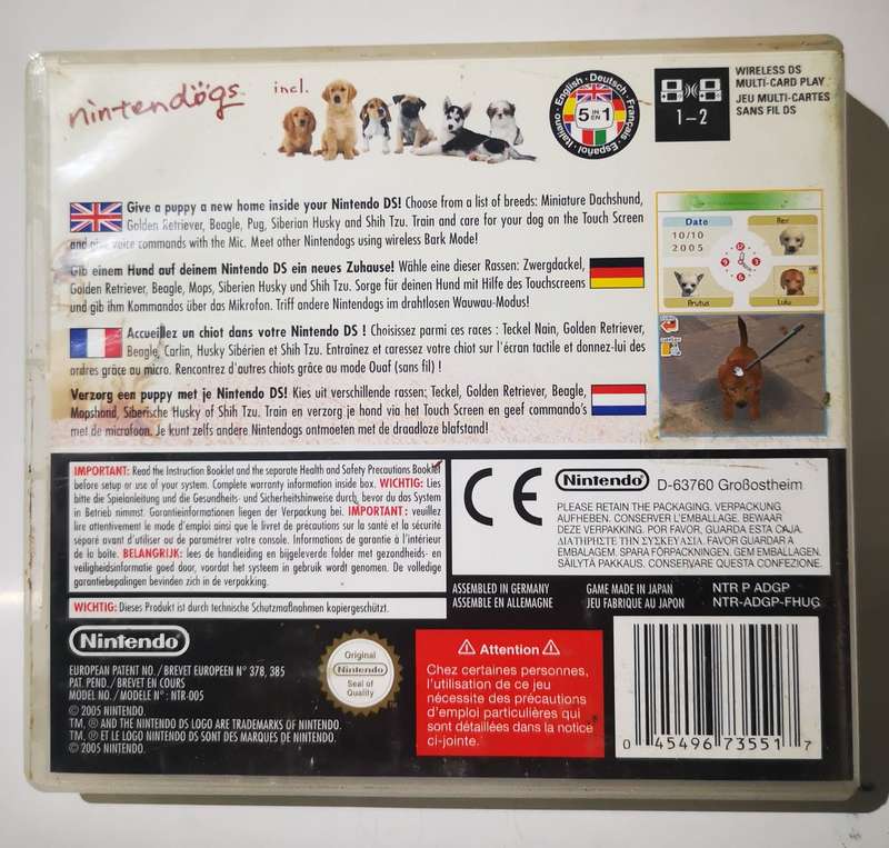 Nintendogs Dachshund & Friends (Nintendo DS)