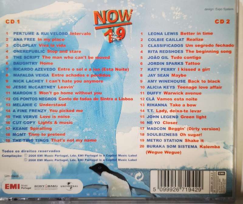 Now 19 - Now that's What I Call Music (CD) (Portugal)