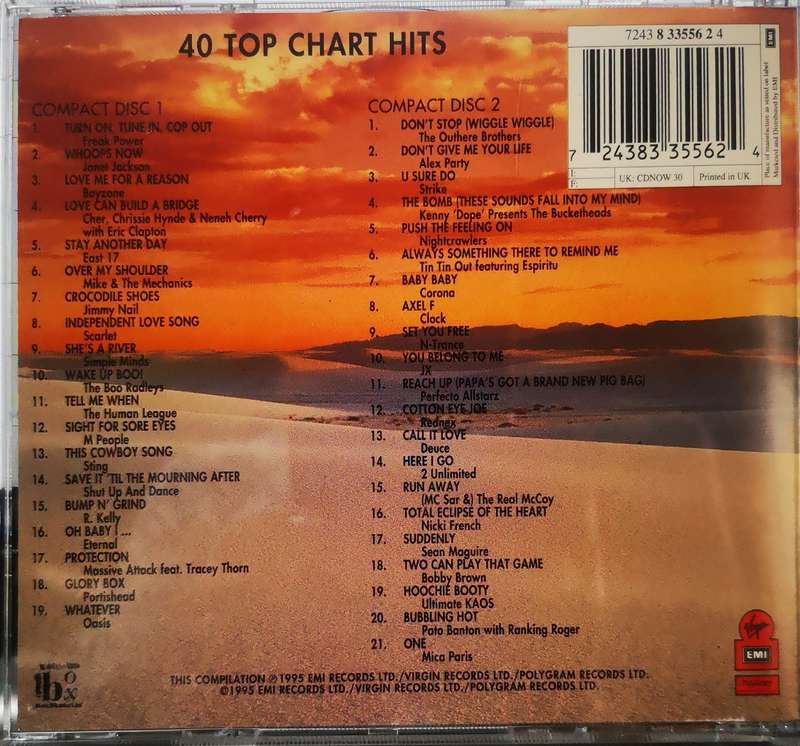 Now 30 - Now that's What I Call Music (2-CD) (UK Print)