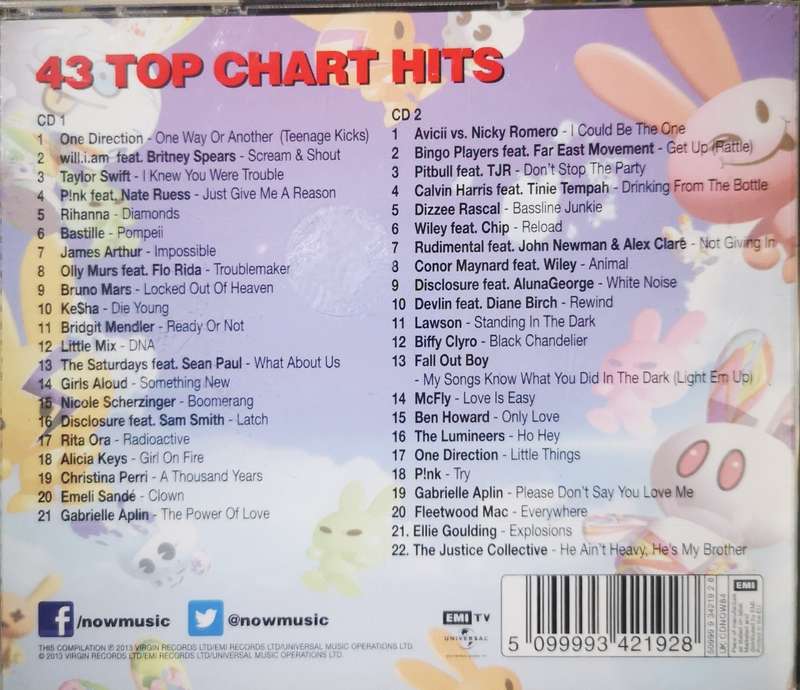 Now 84 - Now that's What I Call Music (2-CD) UK