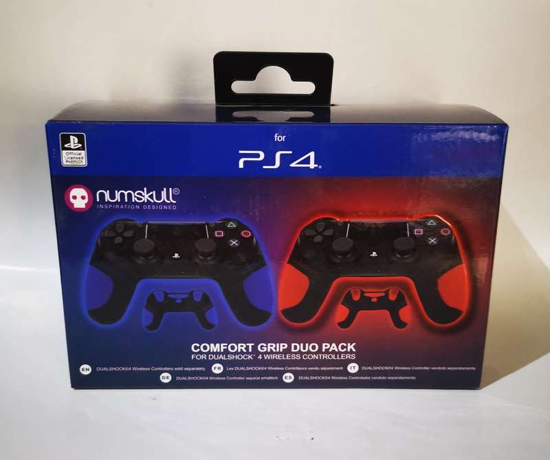 Numskull Comfort Grip Duo Pack for PS4 Wireless Controllers (PS4) [New]