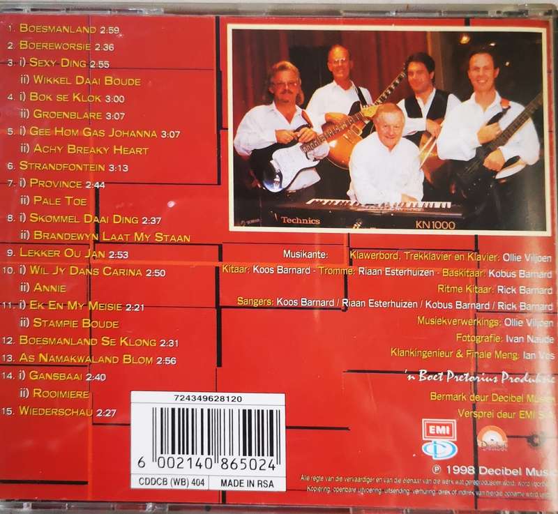 Ollie Viljoen Speel die Musiek van Worsie Visser (CD)