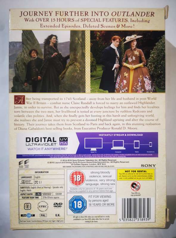 Outlander - Season 1 & 2 (2016) (11-DVD)