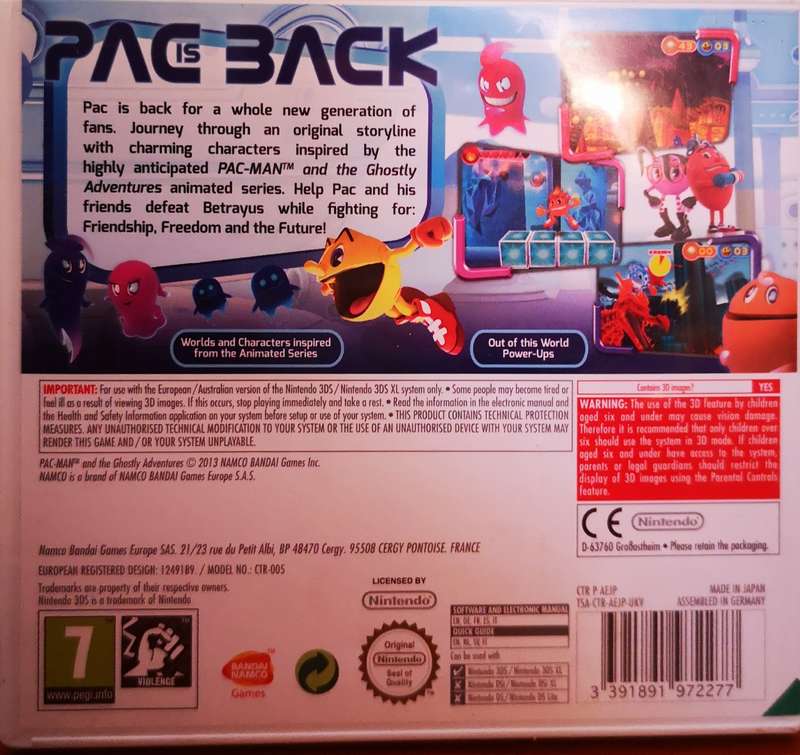 PAC-MAN and the Ghostly Adventurers (Nintendo DS)