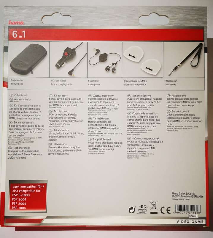 PSP 6-in-1 Starter Kit [New]