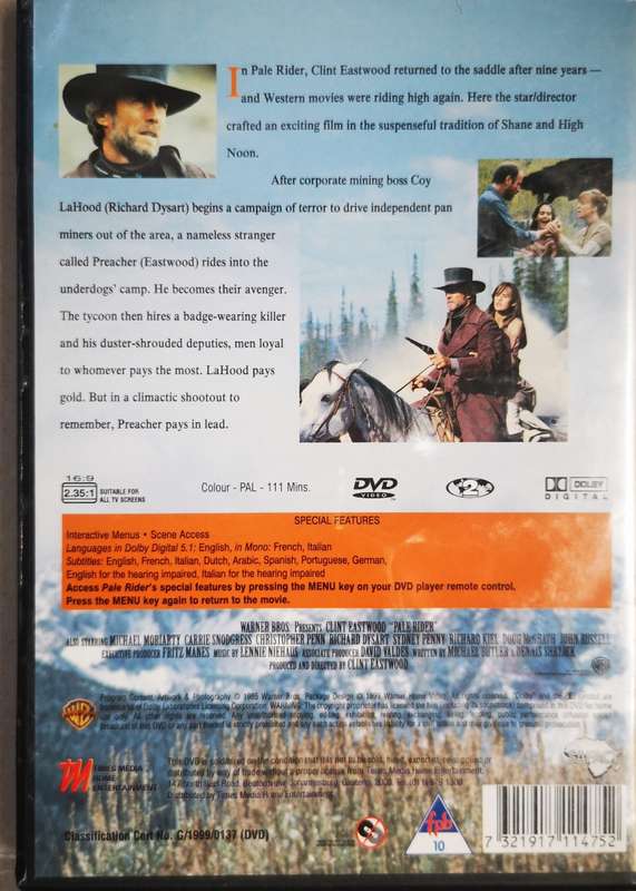 Pale Rider (DVD)