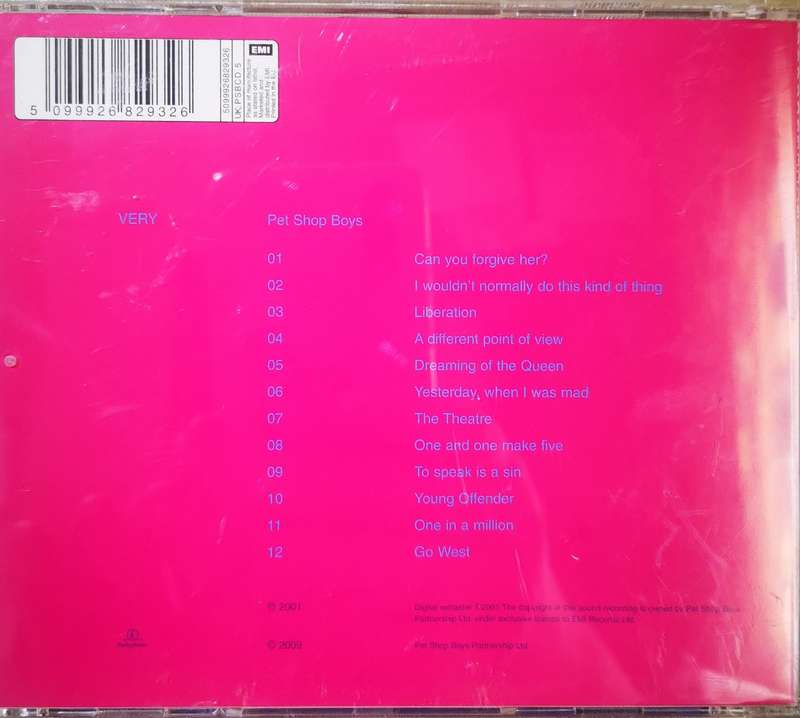 Pet Shop Boys - Very (CD)