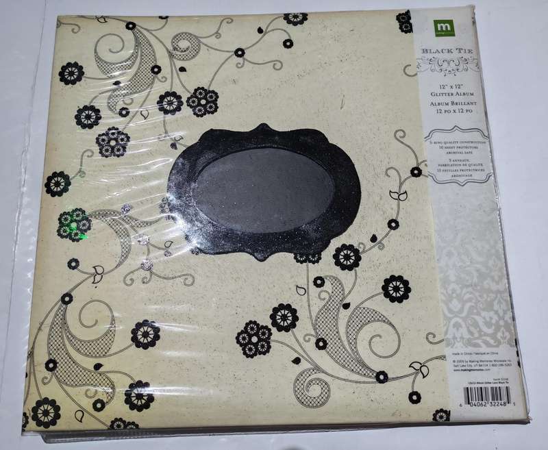Photo Album/Scrapbook - Black Tie