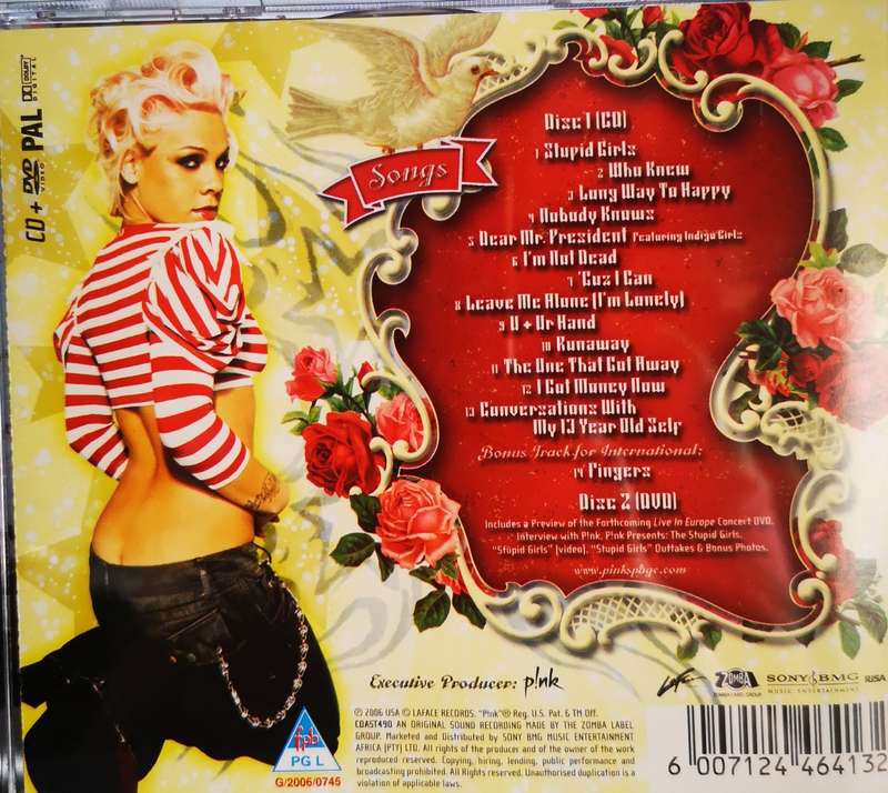 P!NK (PINK) - Im Not Dead (CD+DVD)