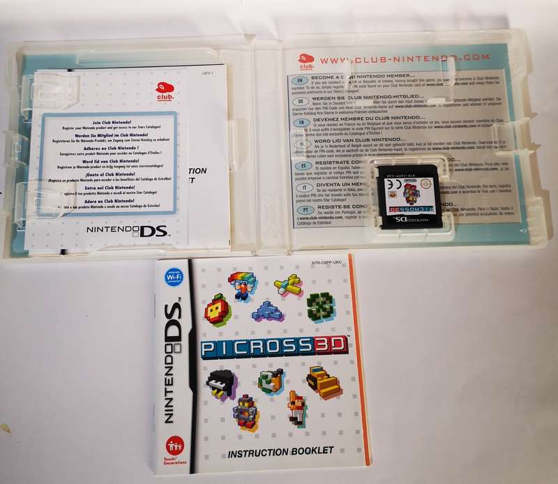 Picross 3D (Nintendo DS)