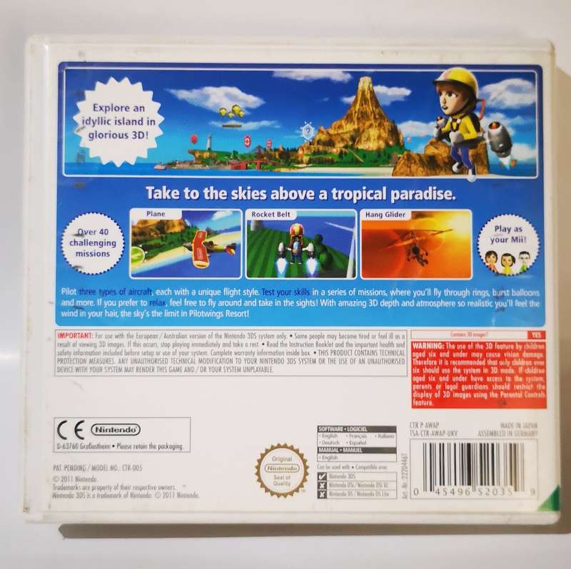 Pilotwings Resort (Nintendo 3DS)