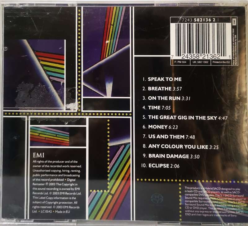 Pink Floyd - The Dark Side Of The Moon (CD)