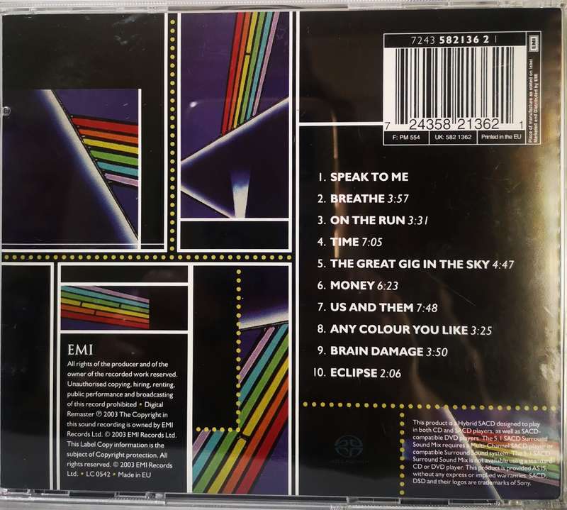 Pink Floyd - The Dark Side Of The Moon (CD) - CD new, not sealed