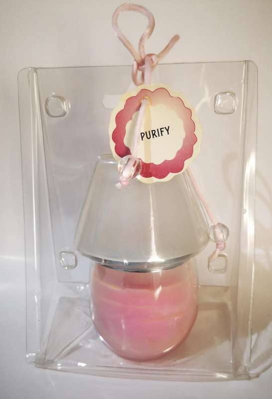 Pink Lamp Candle