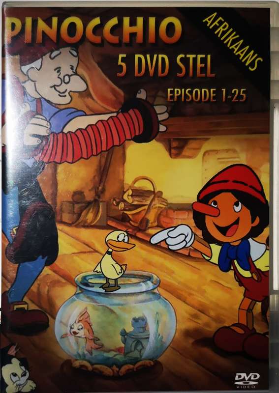 Pinocchio - Box set 1 Episodes 1-25 (5-DVD) 1